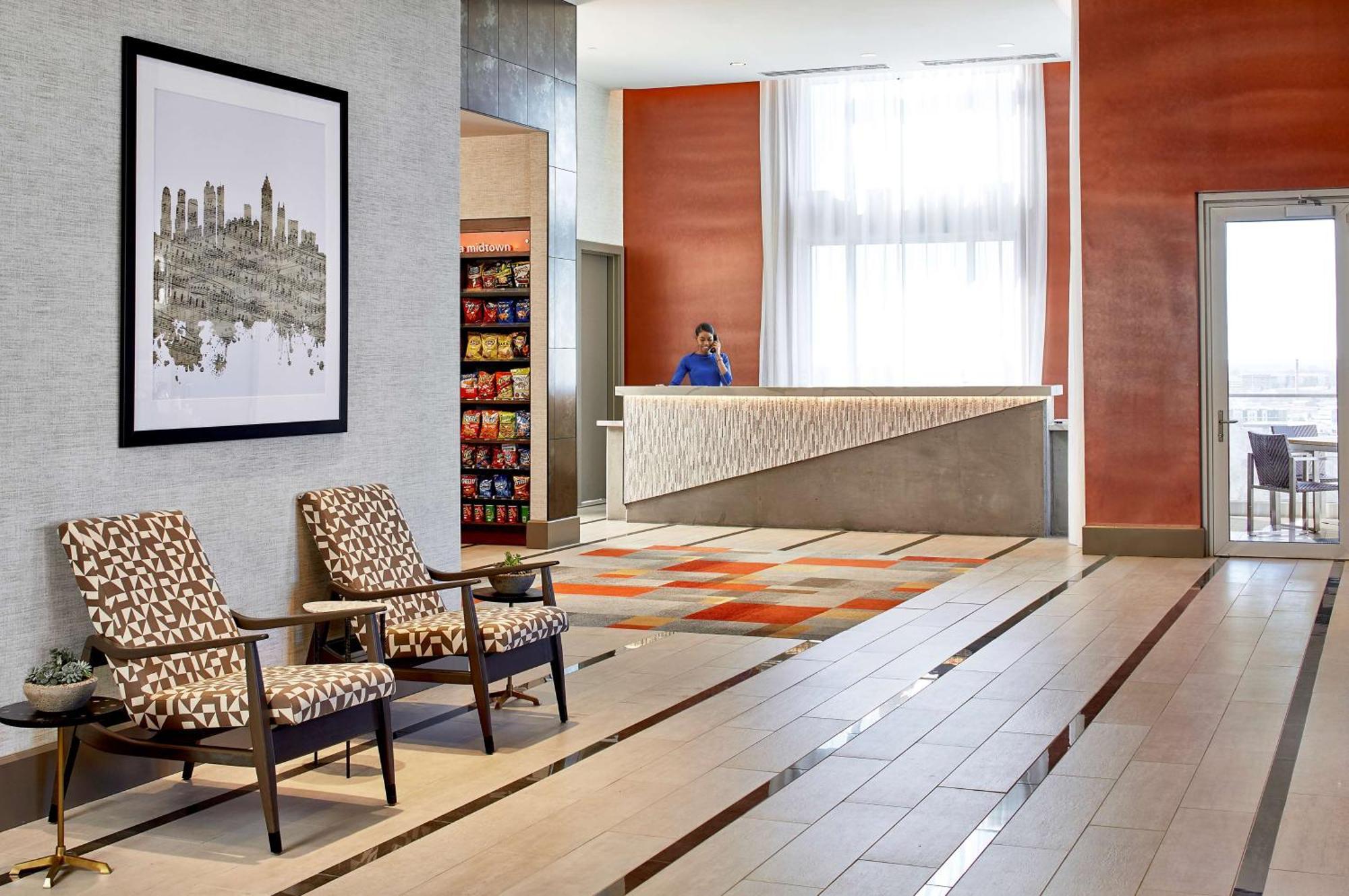 Hampton Inn & Suites Atlanta-Midtown, Ga Exterior foto